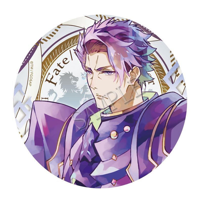 เครื่องหมายตราสัญลักษณ์เสริมภายนอกการ์ตูน FGO FATE โลหะเคลือบดีบุก แมทธิว กิลกาเมช เซงตู