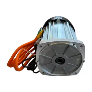 มอเตอร์ไฟฟ้าสามล้อกำลังสูง แบบ DC ไร้แปรงถ่าน แม่เหล็กถาวร 60V72V ระบบเกียร์แบบดิฟเฟอเรนเชียล สี่รู 16 ฟัน 18 ฟัน