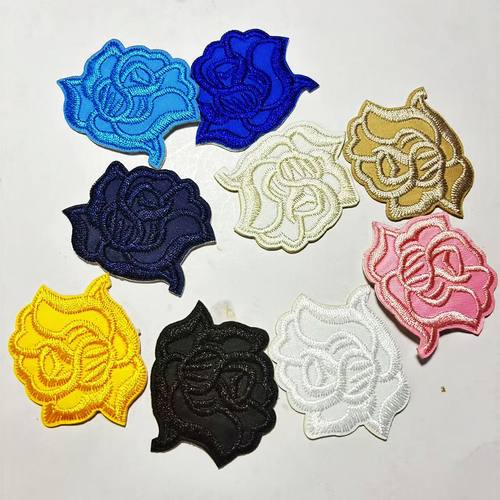 毛衣专用补丁贴高粘度羊毛衫刺绣破洞修补布贴衣服上的贴花遮挡贴 - 图2