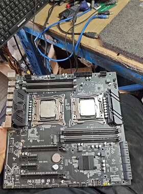 询价x99-dd41主板2颗e5 2673v3处理器cpu（x