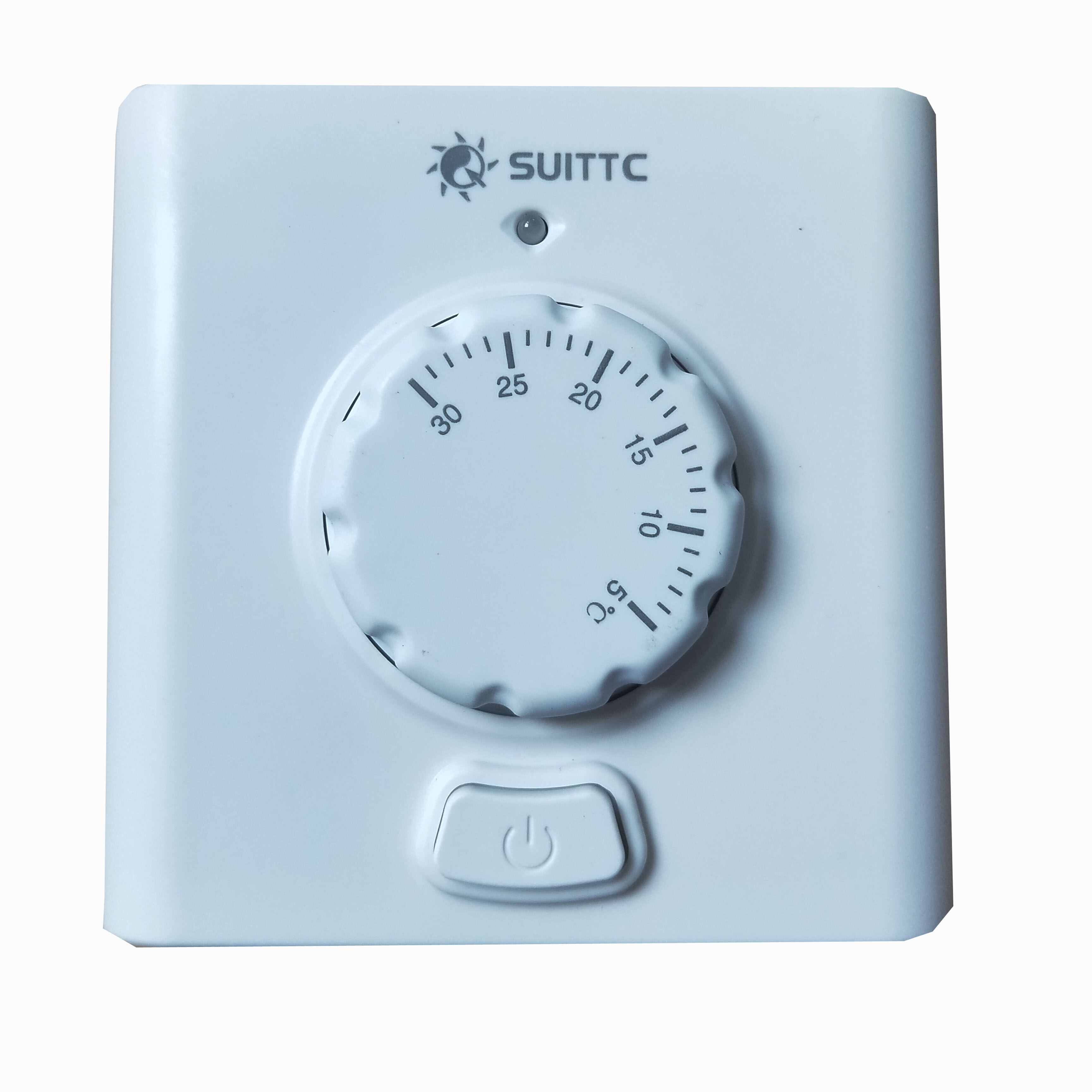 suittc8802旋钮温控器明装电地热墙暖电热炕加热板电暖炕发热电缆 - 图3