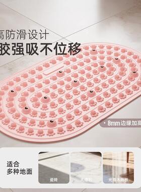 【真实心软胶】超慢跑指压板足底按摩垫室内原地跑步垫脚踩指压垫