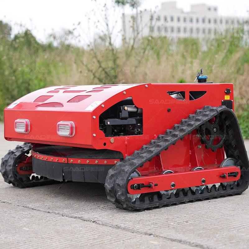 四驱大马力果园树林履带除草机履带割草机履带式小型遥控割草机,淘宝优惠券,粉丝福利购,淘宝优惠卷