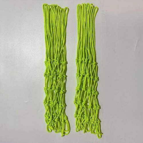 厂家直供荧光绿篮球网加粗标准网篮球架框球夜光篮球户外网网兜 - 图0