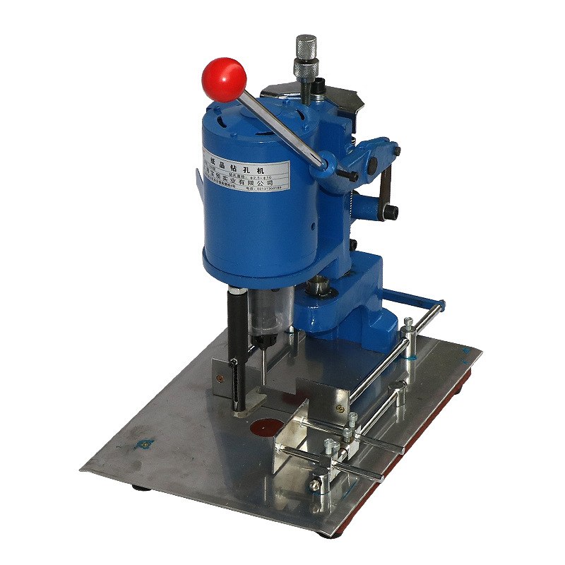 宝预加重打孔机电动冲孔机单圆孔装订机吊牌菜谱手提纸袋钻孔机蓝,淘宝优惠券,粉丝福利购,淘宝优惠卷