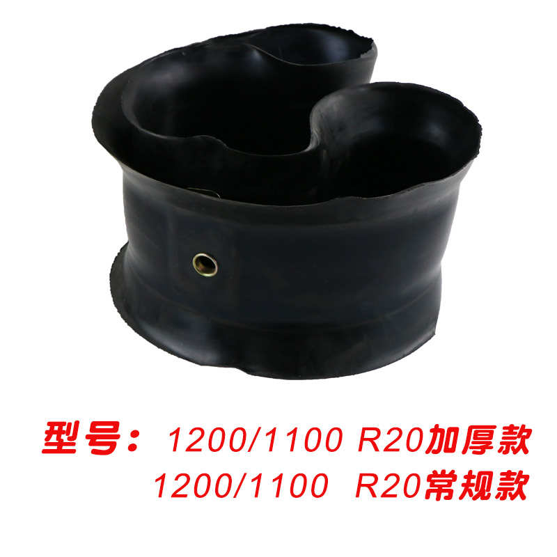 汽车货车轮胎内胎垫带加厚丁基胶1200 1100 R20衬带口皮胎垫水圈 - 图1