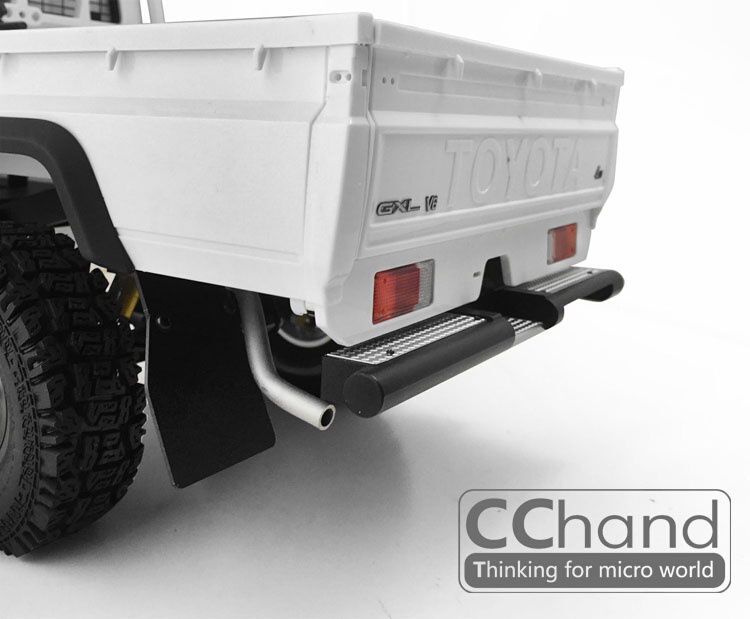 CChand RC4WD 1/10 LC70金属橡胶挡泥e板-图1