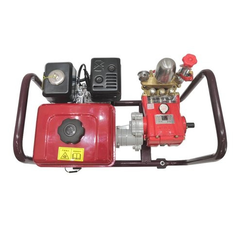 锦渤农用7.0马力直连式三缸柱塞泵 园林汽油机直连打药机喷雾机 - 图0