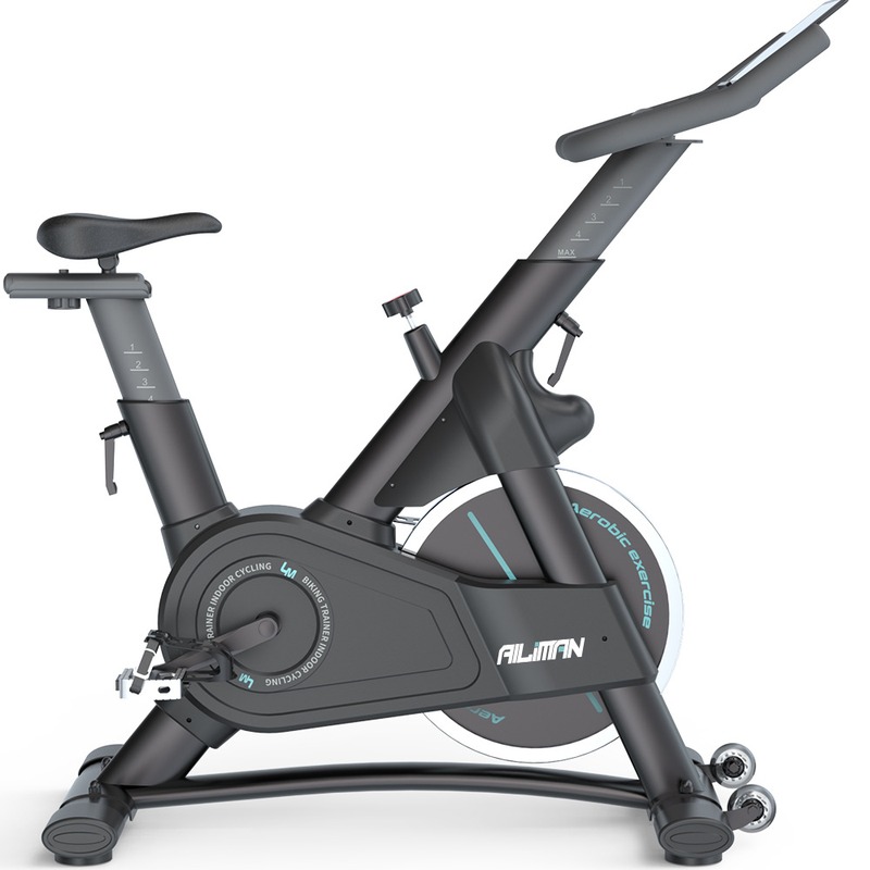 ZS aerobic fitness bicycle commercial gym exercise bike magnetically controlled dynamic riding bicycle