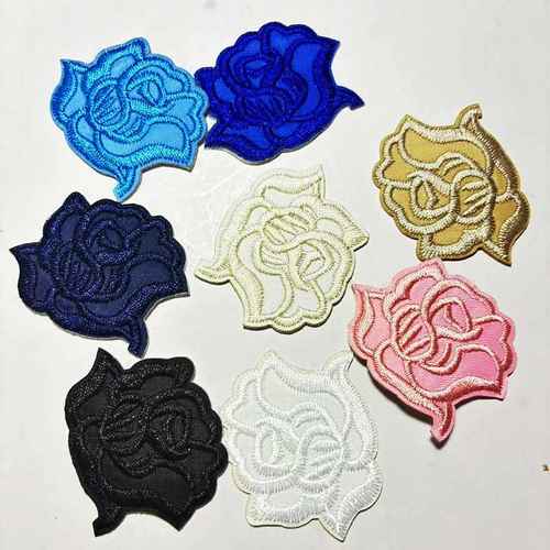 毛衣专用补丁贴高粘度羊毛衫刺绣破洞修补布贴衣服上的贴花遮挡贴 - 图3