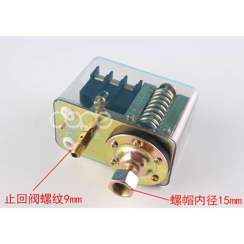 FBANG三相透明压力开关380v空压机气泵气压开关空气压缩机控制器 - 图3