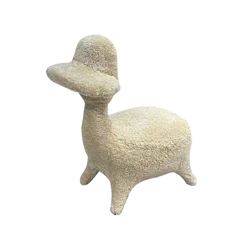 唐老鸭动物座凳手机椅客厅搭配凳子丑小鸭休闲椅中古美式小众设计,淘宝优惠券,粉丝福利购,淘宝优惠卷