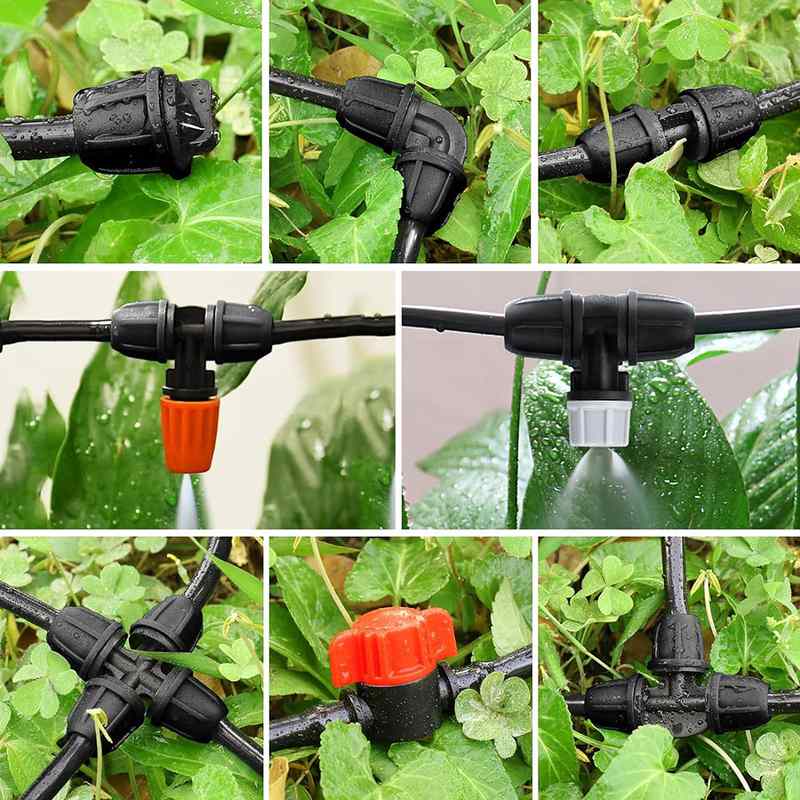 喷头浇水专用47毛管接头滴头农用浇地喷头花园滴灌水管及滴灌配件 - 图0