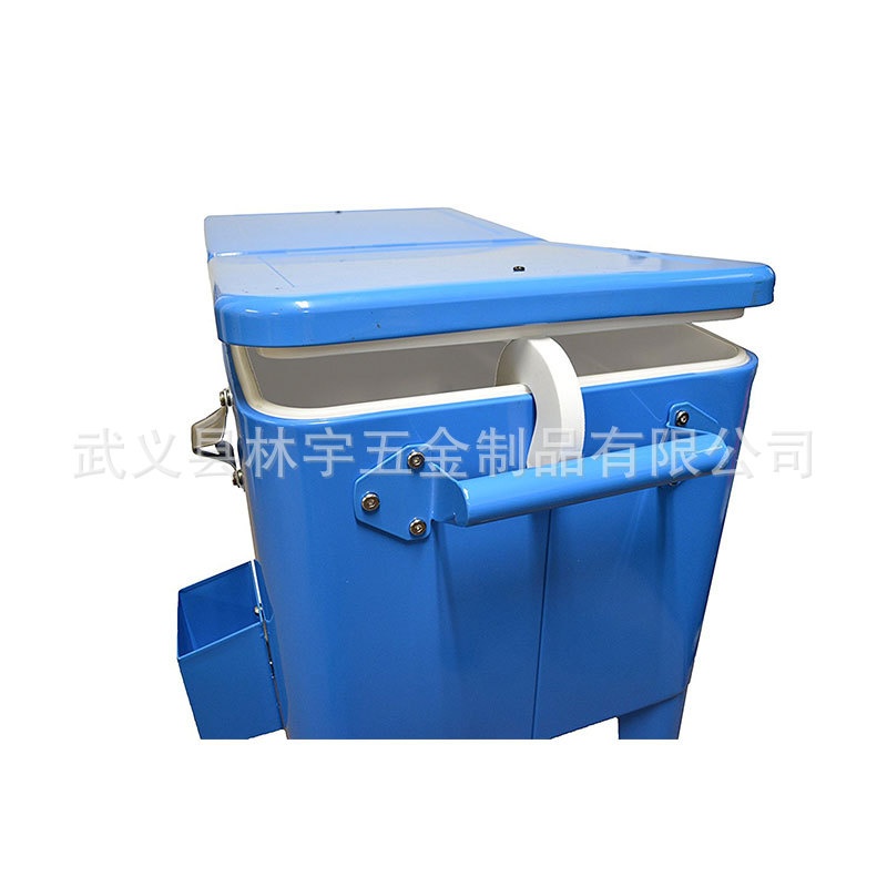 75L 外贸推车款金属保温箱配套烧烤炉户外露营烧烤冰桶摆摊保温箱,淘宝优惠券,粉丝福利购,淘宝优惠卷