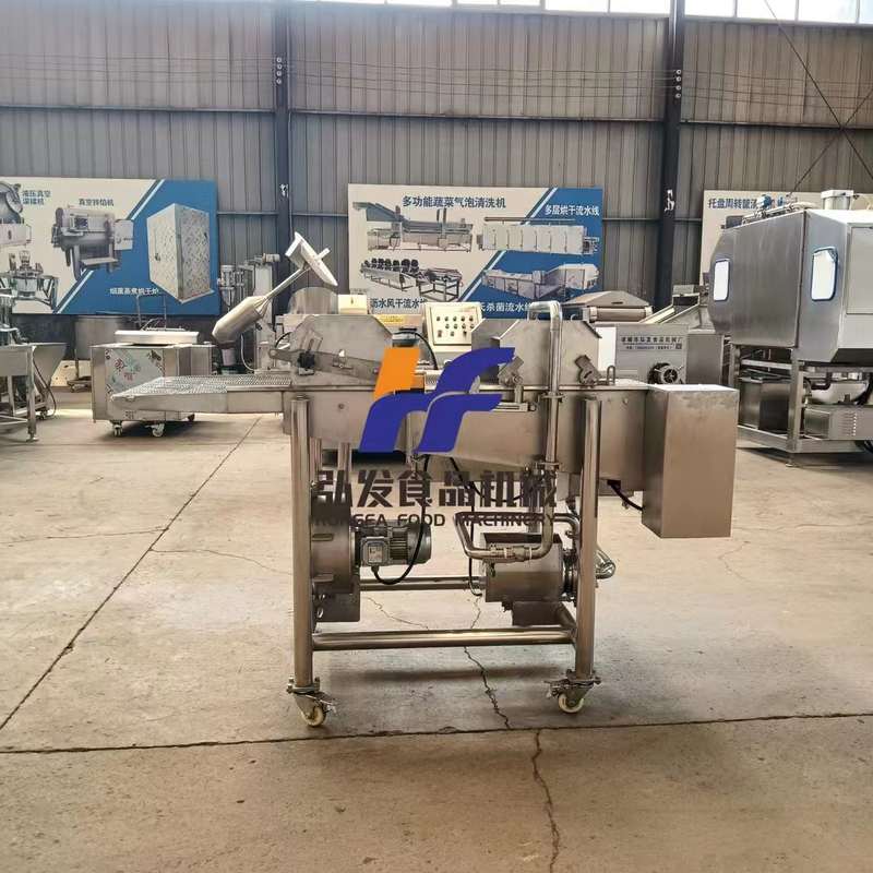 刀鱼段茄盒上浆机 油炸刀鱼锅包肉裹浆设备 海鲜淋浆浸浆流水线,淘宝优惠券,粉丝福利购,淘宝优惠卷