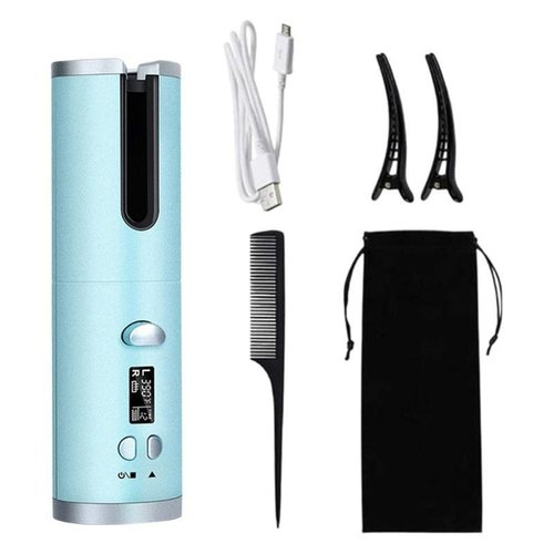 无线充电全自动旋转卷发棒器便携式usb电动卷发器美发 - 图3