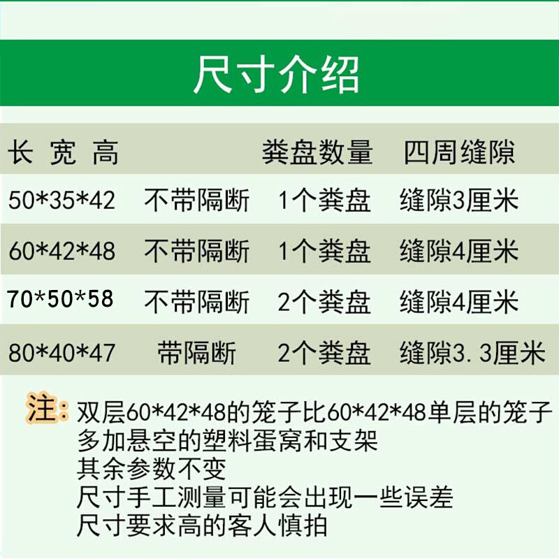 鸽子笼折叠养殖笼包邮鸽子用品家用鸡笼兔笼鸟笼子鸽子笼子大繁殖 - 图0