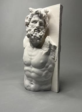 欧式人物雕塑石膏像摆件艺术民宿客厅桌面书桌玄关家居装饰品摆设