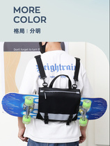 Land Surfboard Skateboard Bag Double Seesaw Long Board Electric Skateboard Single Double Shoulder Carry-on Pack Backpack Cashier Bag