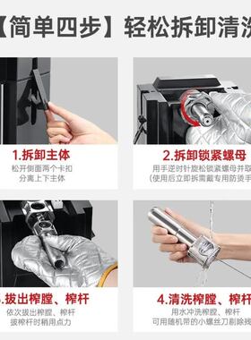 贝尔斯顿榨油机全自动家用家庭小型植物油炸油机 ZYJ-9028