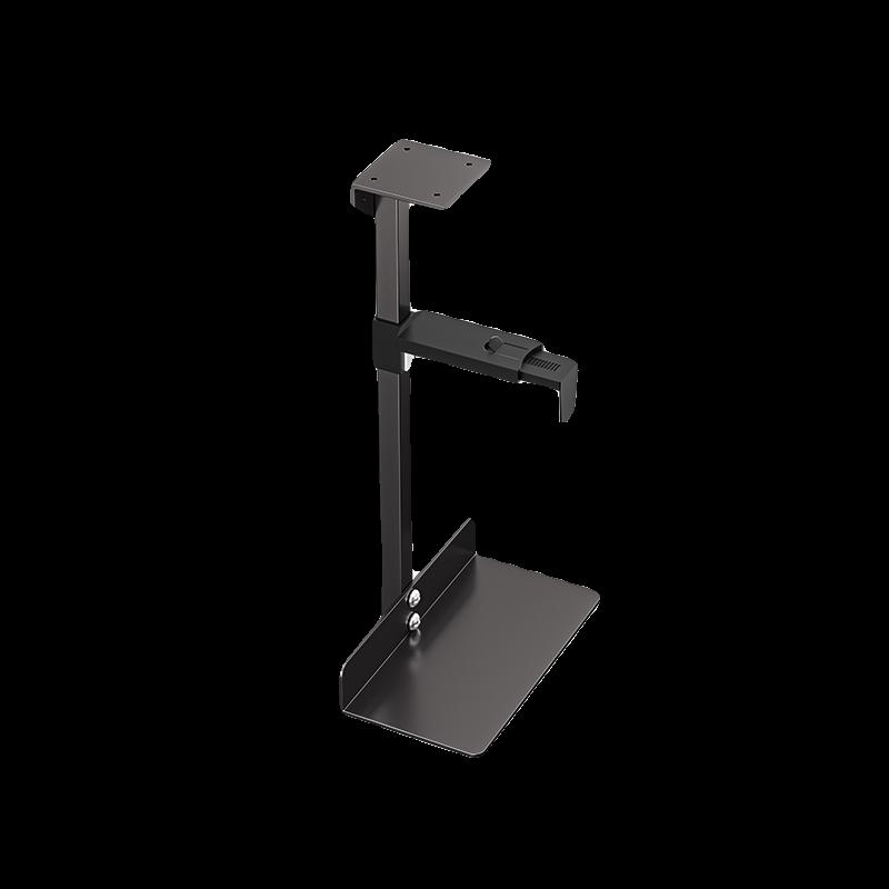 Table bottom hanging host bracket computer suspended rack office desktop host box hanging rack tray metal bracket