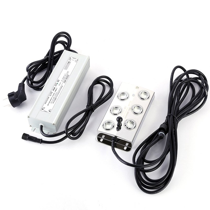 六出雾孔6头雾化鱼池观景喷雾酒店造加造景板鱼塘器饭店雾器雾 - 图2