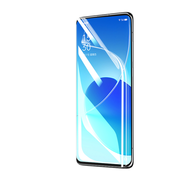 适用opporeno6手机膜reno6pro十钢化水凝膜oppo6por+5g原装opreno65g软膜oppireno6曲屏opopreno新款ooporeno - 图3