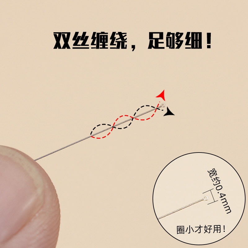 新品 通泪腺纤维丝传统洗眼睛采耳工具手工制作四川洗眼师傅杨波 - 图1