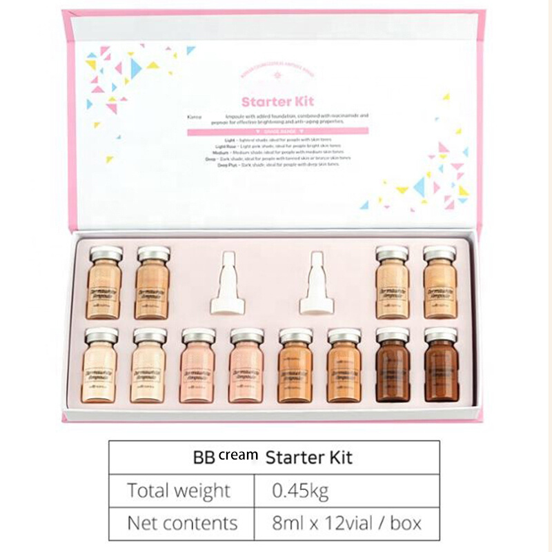 12pcs 8ml BB Cream Kroen Glow Serum Effective Whitening Add - 图0