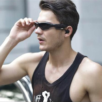 MP3 Bluetooth glasses headphone call Mens drive day and night Dual-purpose intelligent discoloration polarized sun-sunglasses insert