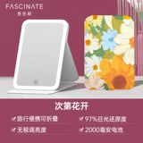 Портативный настольный светодиодный туалетный столик с подсветкой, умный заполняющий свет для путешествий, складное зеркало