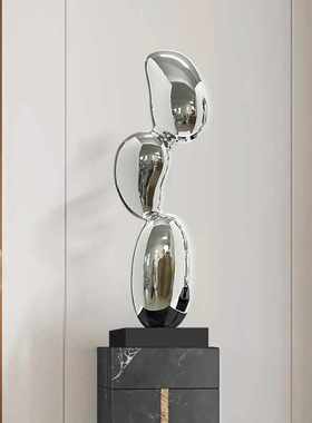 客厅玄关抽象树脂雕塑摆件酒店大堂楼梯过道样板间装饰艺术品