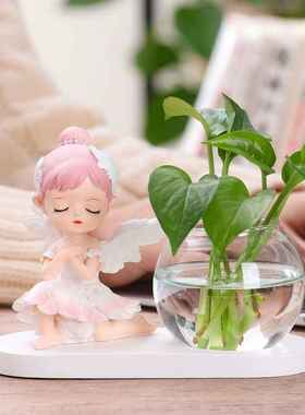 轻奢芭蕾女孩家居摆件客厅装饰品酒柜茶几书柜办公室桌面小摆设