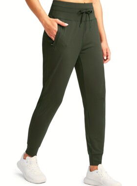 G 18651 Women's High Waist Joggers 高腰慢跑裤 跨境欧美