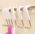 rổ đựng trái cây Móc bếp sáng tạo Móc phòng tắm có thể xoay Móc treo bằng thép không gỉ Móc treo hình chữ S 7 cửa hàng bách hóa - Trang chủ miếng dán treo đồ Trang chủ