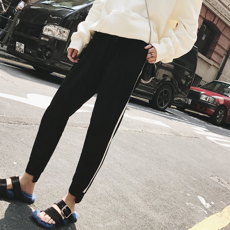 学生宽松女原宿秋装两件套学院风加绒连们套衣服 bf 卫衣套装韩版 学生宽松女原宿秋装两件套学院风加绒连们套衣服 bf 卫衣套装韩版