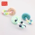 American MamimamiHome Baby Donut Teether 0 Bracelet 6 Silicone Molar Stick 12 tháng cắn - Gutta-percha / Toothbrsuh / Kem đánh răng túi nhai chống hóc silicone  Gutta-percha / Toothbrsuh / Kem đánh răng