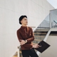 Horizon Men Mặc Slim Fit Wool Plus Cotton Padded Áo khoác ấm cho nam Áo khoác mỏng - Áo khoác áo khoác bomber Áo khoác