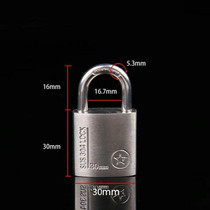 Open padlock BOMB LOCK LARGE DOOR LOCK SON PADLOCK STAINLESS STEEL 4 WAREHOUSE PADLOCK 30 WATERPROOF