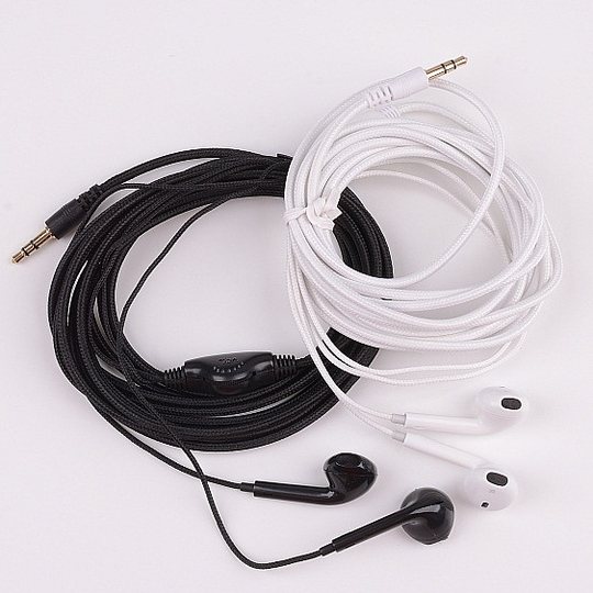 2/3/4/5/6米8加长线电脑手机直播主播声卡监听耳机无麦耳塞重低音