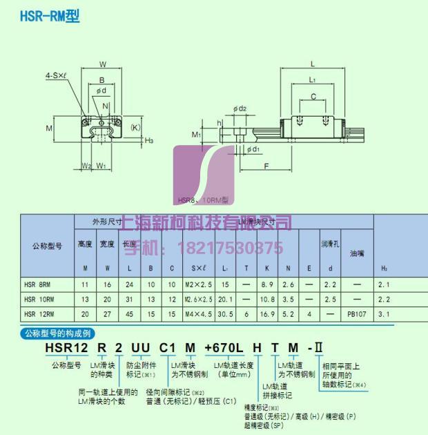 原装进口日本直线导轨 HSR15R2UU 1600L 机床滑块 精密导轨 - 图3