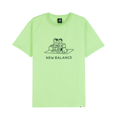 断码清仓New Balance x Noritake NB联名款小人柴犬短袖AMT12387 断码清仓New Balance x Noritake NB联名款小人柴犬短袖AMT12387