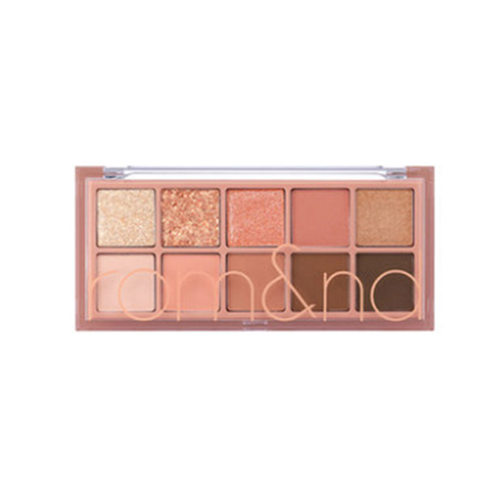 新款韩国romand胜过眼皮十色眼影盘ins超火珠光01 02