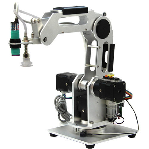 桌面机器人机械臂工业机械手爪子负重4kg编程控制小型3轴搬运教学