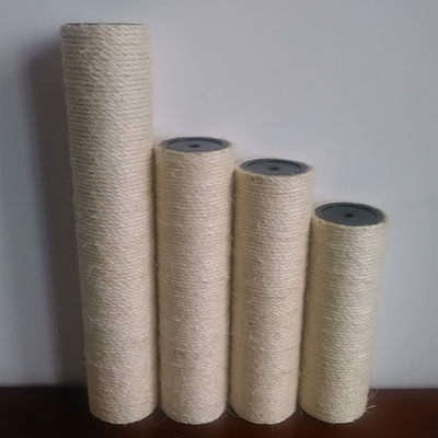 Diy猫爬架替换剑麻柱麻绳家具猫抓板猫抓柱7cm粗猫笼专用磨爪器 虎窝淘