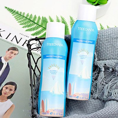 防晒喷雾spf50泰国treechada保湿美白清爽防紫外线男女身体防晒霜 虎窝淘