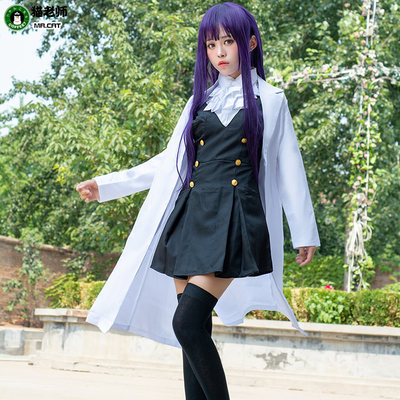 猫老师妖狐x仆ss白鬼院凛凛蝶cosplay女装歌留多日常服制服假发校 虎窝淘