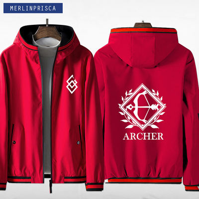 Fgo周边二次元职阶fate 吾王saber夏季男女休闲学生夹克外套 虎窝淘