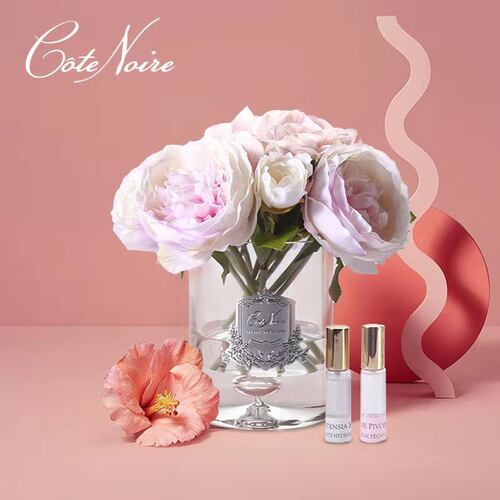 Cote Noire法国永生花持久扩香牡丹绣球花家用香薰植物精油摆件