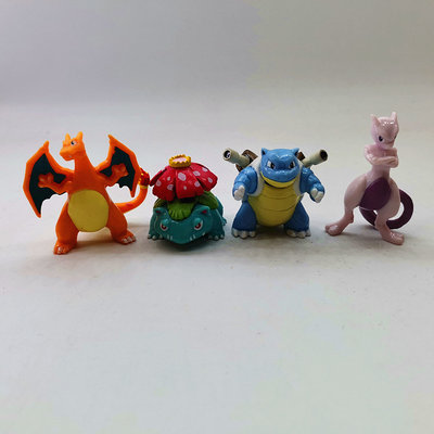 正版散货宠物小精灵神奇宝贝pokemon喷火龙超梦水箭龟妙蛙花手办 虎窝淘